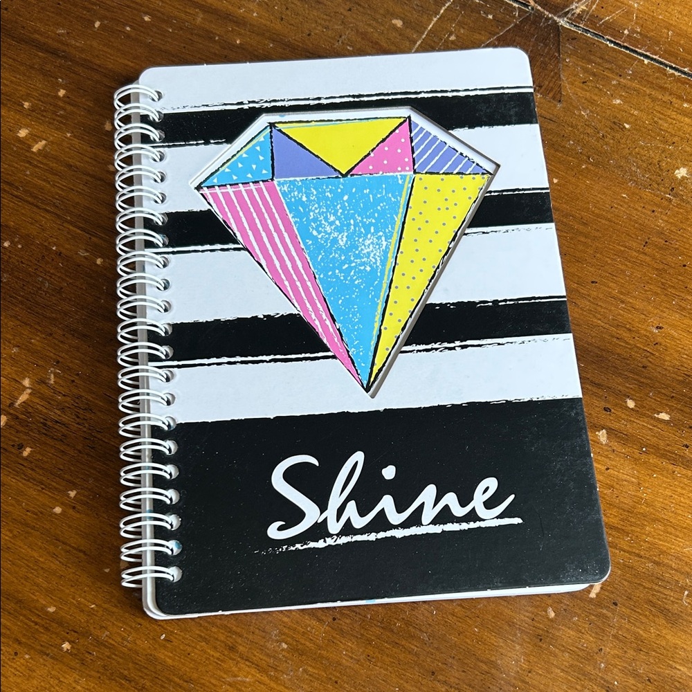 White Spiral Notebook